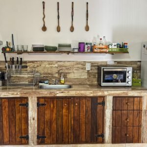 Cocina completa con electrodomésticos